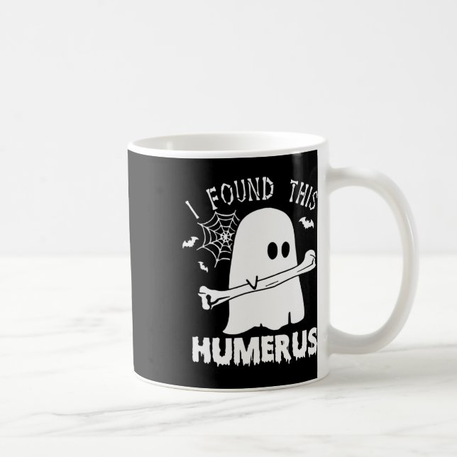 Spaß fand ich diesen Humerus Boo Ghost Halloween C Kaffeetasse (Rechts)