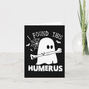 Spaß fand ich diesen Humerus Boo Ghost Halloween C Karte