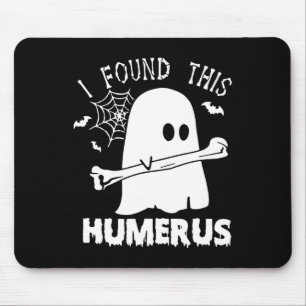 Spaß fand ich diesen Humerus Boo Ghost Halloween C Mousepad