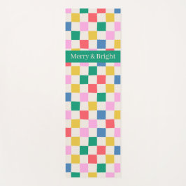 Spaß farbenfroh überprüft Merry & Bright Yogamatte