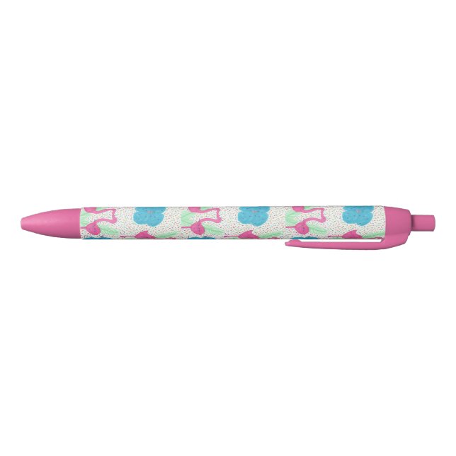 Spaß-Flamingo-Druck-Stift Kugelschreiber (Unterseite)