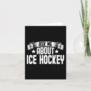 Spaß Frag mir über Eishockey - Eishockey-Spieler Karte