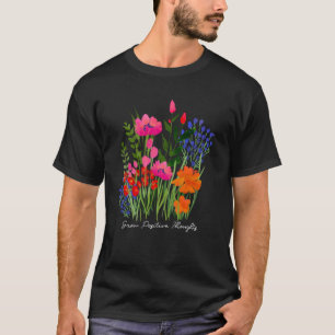 Spaß Frauen wachsen positive Gedanken inspirierend T-Shirt