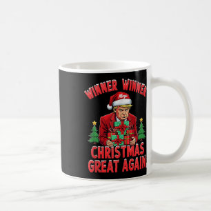 Spaß Funny Trump Gewinner Weihnachts-Gewinner Groß Kaffeetasse