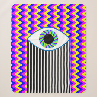 Spaß für alle Augen digitale Kunst mit mehrfarbige Sherpadecke