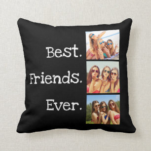 Spaß für die besten Freunde jedes Zitat 3 Foto C Kissen