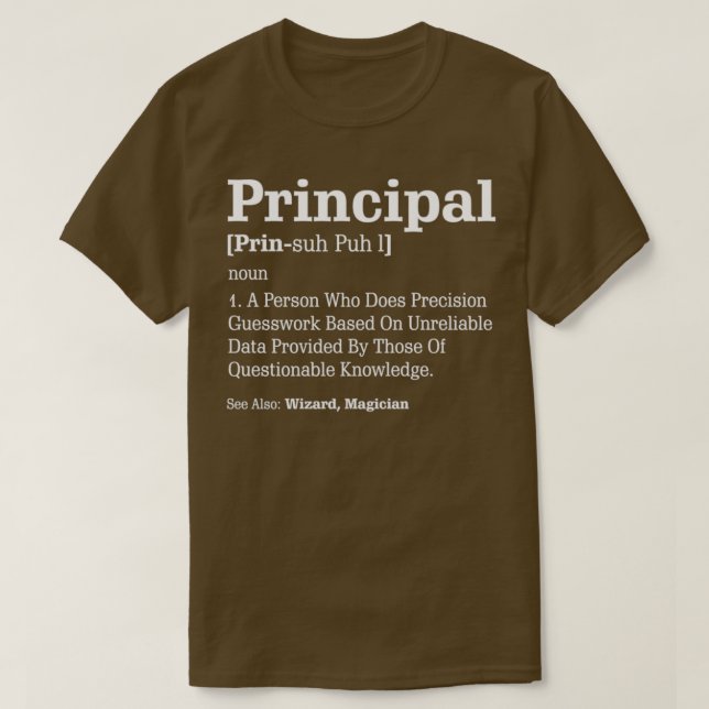 Spaß für die Hauptdefinition Siehe Assistent 2 T-Shirt (Design vorne)