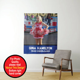 Spaß für jedes Foto Wandteppich