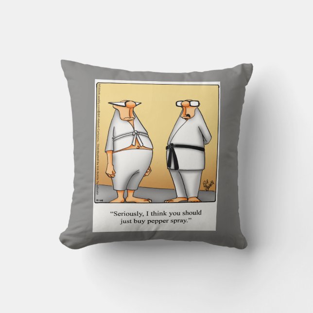 Spaß für Kampfkunst Kissengeschenk Kissen (Vorderseite)