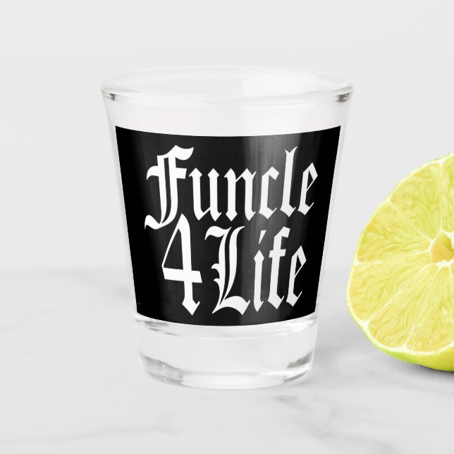 Spaß für LebensFUNKTION Schnapsglas (Vorderseite)
