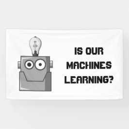 Spaß für maschinelle Lerntechnologie Banner
