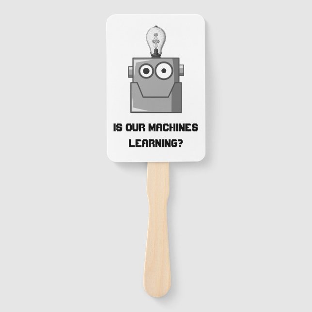 Spaß für maschinelle Lerntechnologie Fächer (Vorderseite)