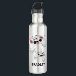 Spaß für Personalisierte Videospiele | Edelstahlflasche<br><div class="desc">Diese lustige Cartoon-Video-Gamer-Wasserflasche wäre das ideale Geburtstagsgeschenk für alle Spieler da draußen. Alle Texte können einfach bearbeitet werden,  und Stil,  Größe und Farbe des Schriftartes können durch einen Klick auf den Link nach der Personalisierung angepasst werden.</div>