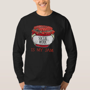 Spaß für Sozialarbeiter Frauen Niedlich Meme Zitat T-Shirt