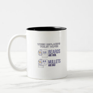 Spaß für Toilettenpapier ersetzen Zweifarbige Tasse