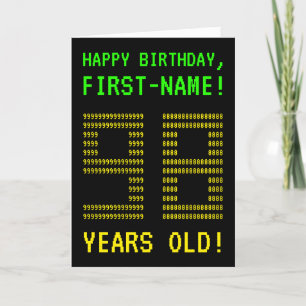 Spaß, Geeky, Nerdy "98 JAHRE ALT!" Geburtskarte Karte