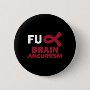 Spaß Gehirn Aneurysm Sensibilisierung Überlebende Button