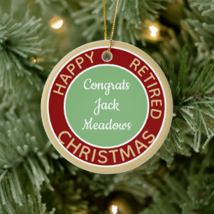 Spaß Geschenk! Happy Remüde Weihnachtsschmuck
