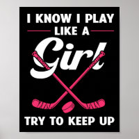 Spaß Girls Hockey Designs für Frauenfeld Hockey No