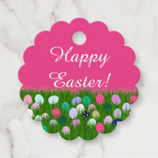 Spaß glücklich Ostern! Eier Geschenke Liebesmarken Geschenkanhänger