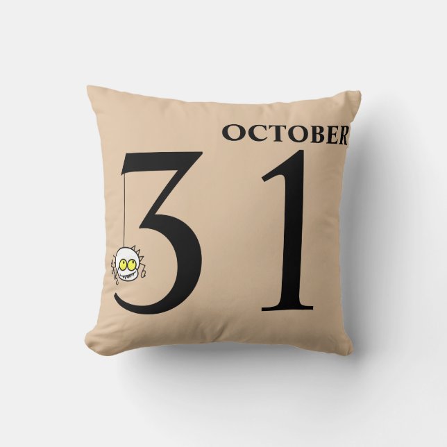 Spaß glückliches Halloween am 31. Oktober Kissen (Vorderseite)
