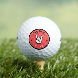 Spaß! Golf Balls - Mein Vater ROCKS! Golfball