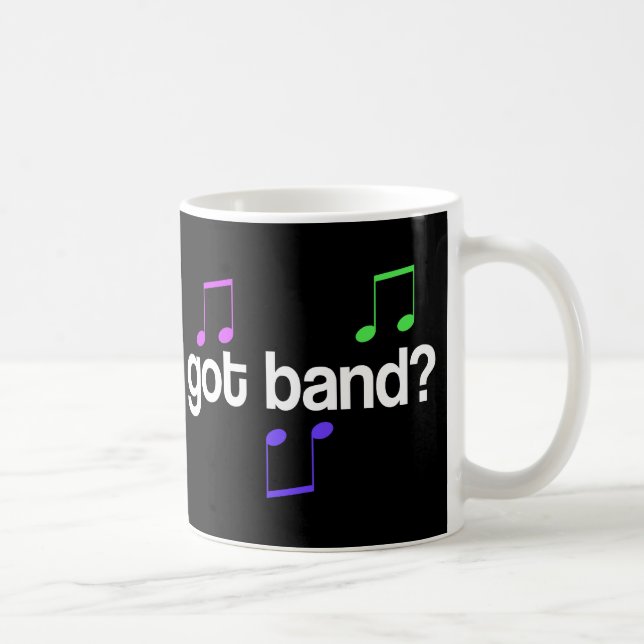Spaß got Band-Tasse Kaffeetasse (Rechts)