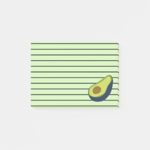 Spaß-grüne Avocado Post-it Klebezettel
