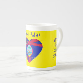 Spaß Guam Coffee Time Prozellantasse