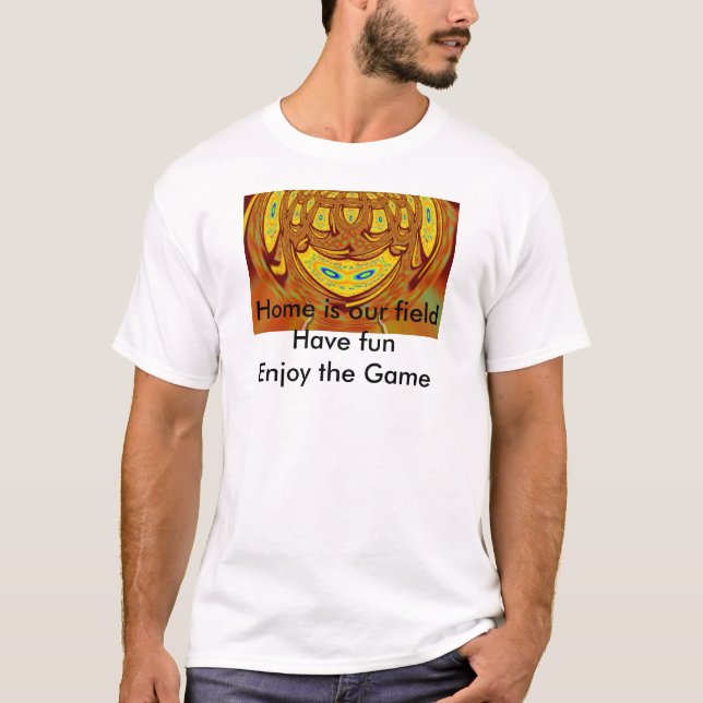 Spaß haben Genießen Sie die Game Basic T - Shirt V (Vorderseite)