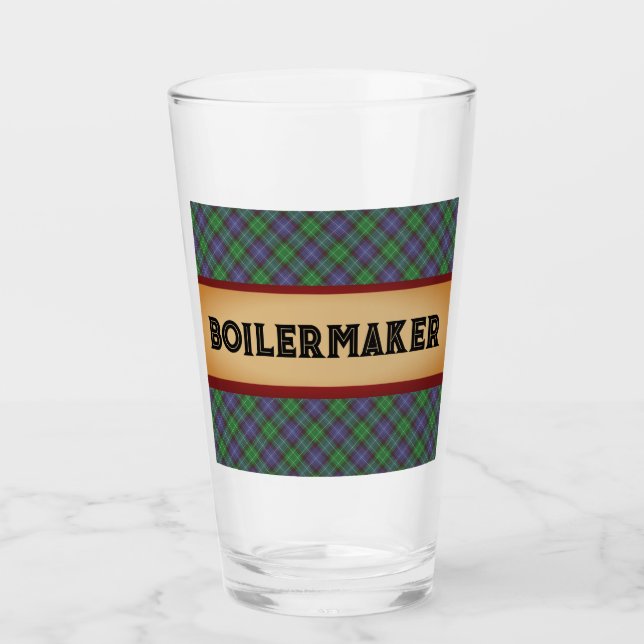 Spaß haben Pint Boilermaker Bier Glass Glas (Vorderseite)
