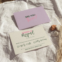 Spaß handschriftlich Whimsical Funky Unique Weddin
