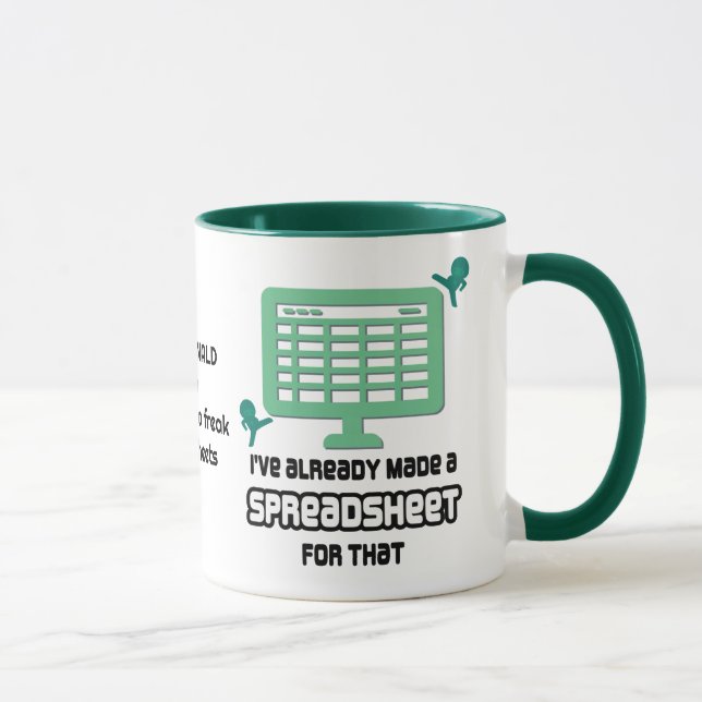 Spaß hat BEREITS EINE READSHEET FÜR DIESE Daten GE Tasse (Rechts)