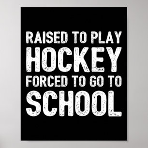 Spaß Hockey für Kinder Eishockey Lover Coach Poster