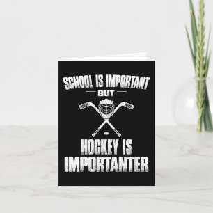 Spaß Hockey ist wichtig für Jungs und Männer Karte