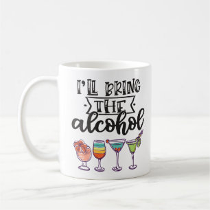 Spaß, ich bringe die alkoholfarbenen Cocktails Kaffeetasse