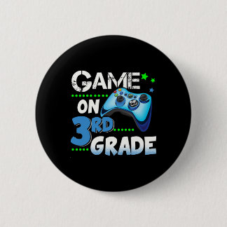 Spaß im dritten Schuljahr auf einem Geschenk für d Button
