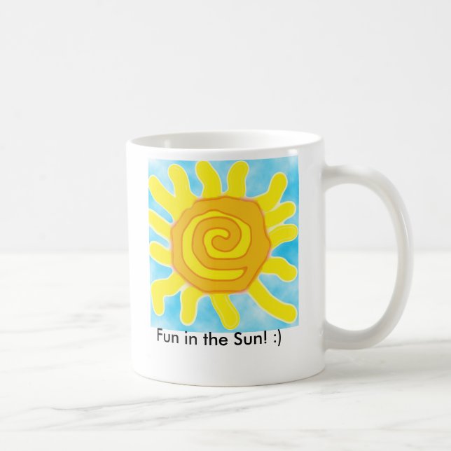 Spaß im Sun, Spaß im Sun! :) Kaffeetasse (Rechts)