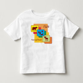 Spaß in den Nationalparks! Kleinkind T-shirt