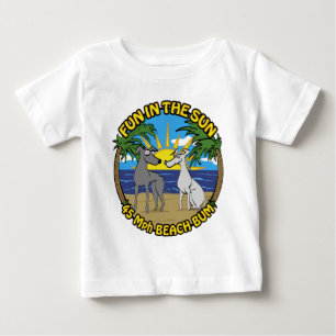 SPASS IN DER SONNE 45 Mph BEACH BUM Baby T-shirt