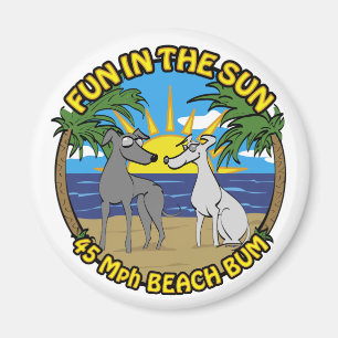 SPASS IN DER SONNE 72 KM/H STRANDSCHMUCK MAGNET