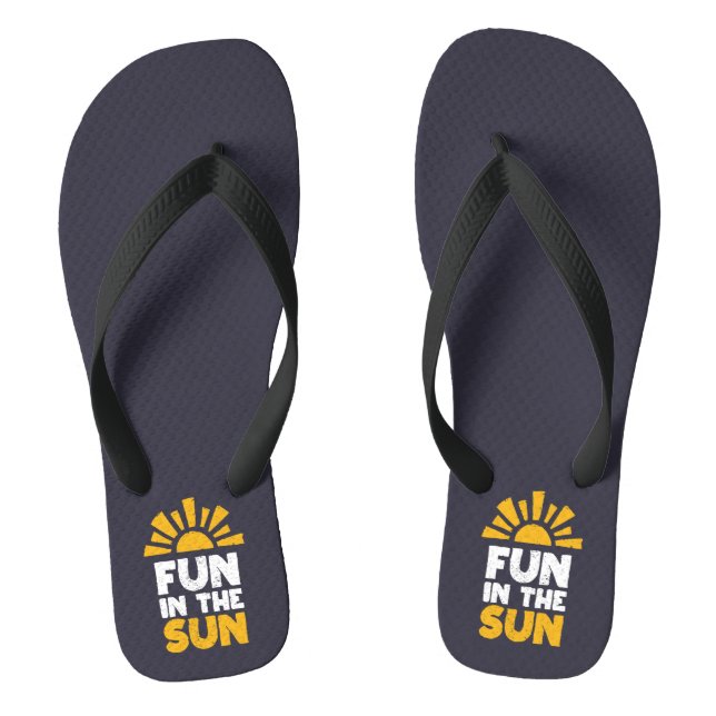 Spaß in der Sonne Flip Flops (Fußbett)