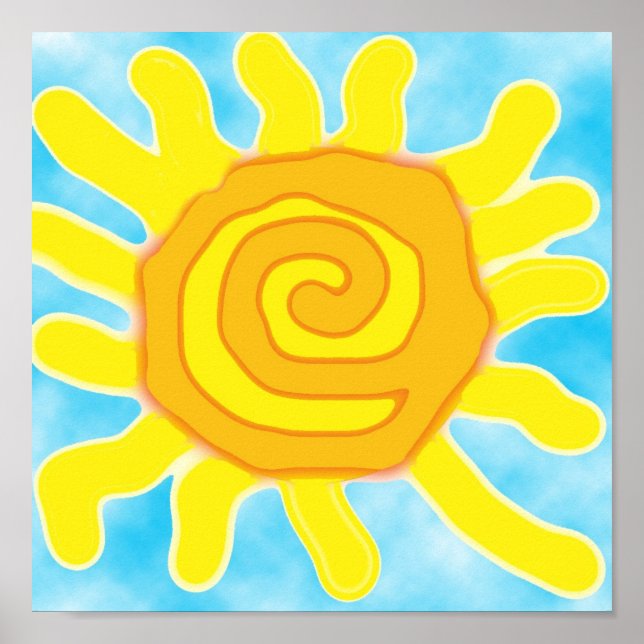 Spaß in der Sonne Poster (Vorne)