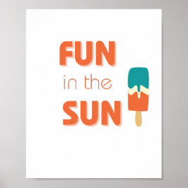 Spaß in der Sonne Poster & Prints