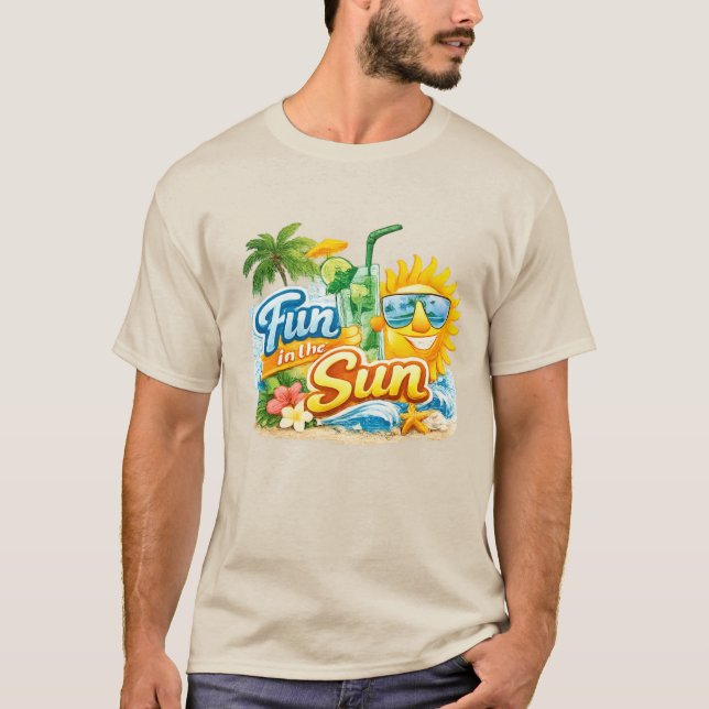 SPAß IN DER SONNE T-Shirt (Vorderseite)