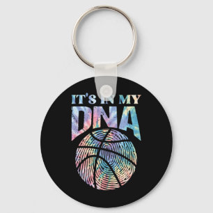 Spaß in meiner DNA Mädchen Basketball Lover Basket Schlüsselanhänger