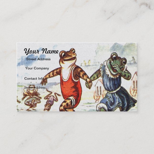 Spaß in The Sun Visitenkarte (Vorderseite)