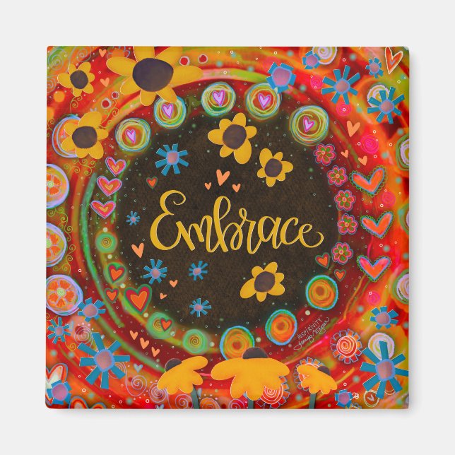 Spaß Inspirationsquelle für Inspirivity Embrace Magnet (Vorne)
