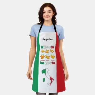 Spaß Italien IT HASTA SEIN PASTA Schürze