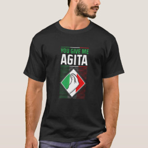 Spaß Italienischer Zitat Slang Fun Sprichwort Joke T-Shirt